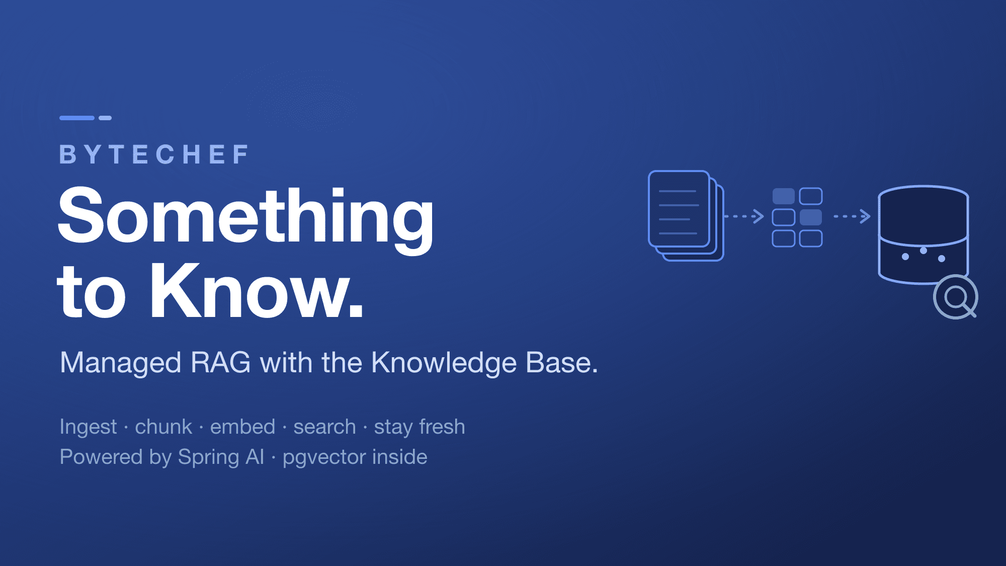Your Documents, Indexed and Kept Fresh: The Knowledge Base in ByteChef
