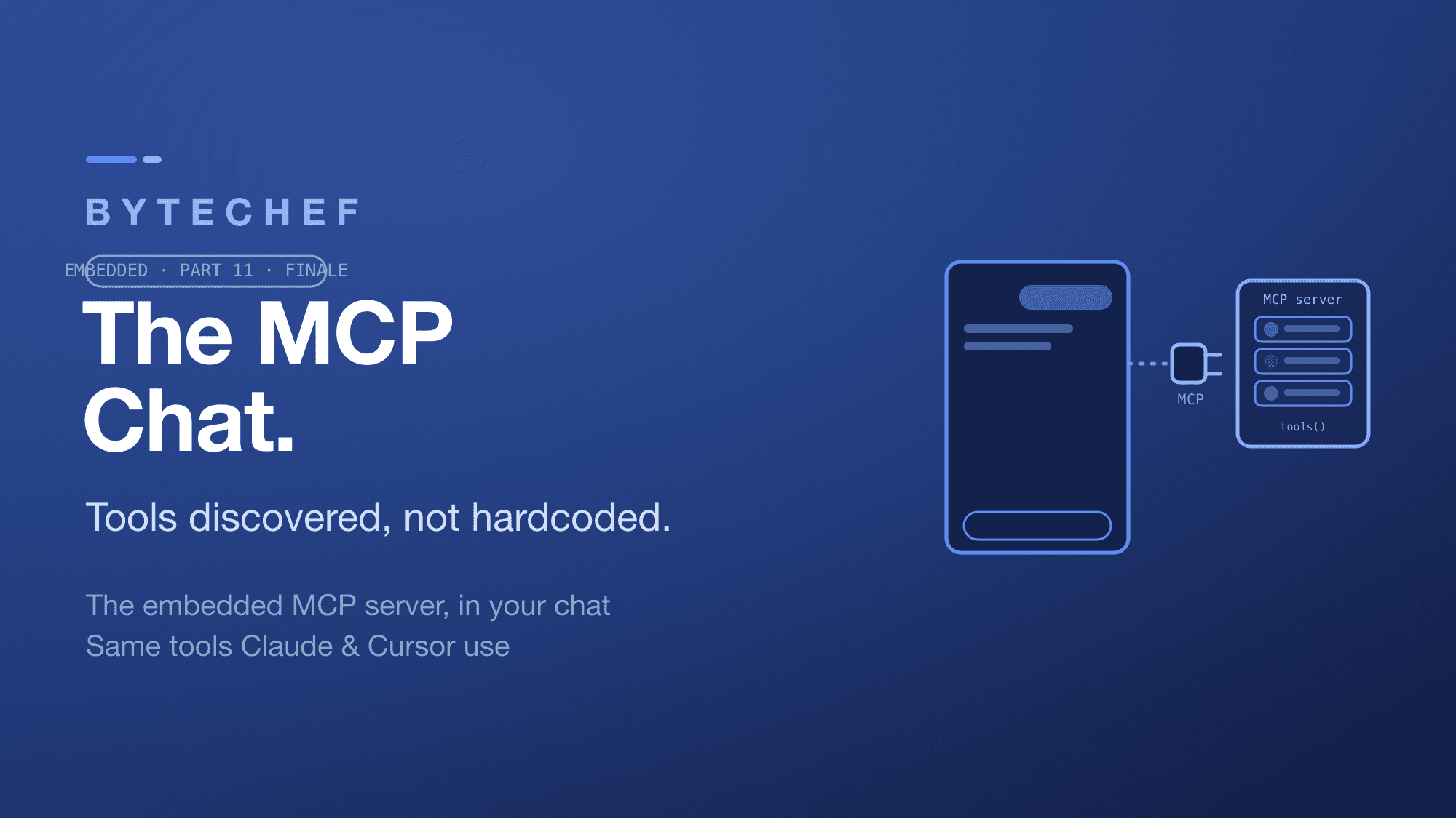 ByteChef Embedded, Part 6: The MCP Chat