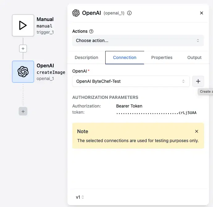 AI component connection