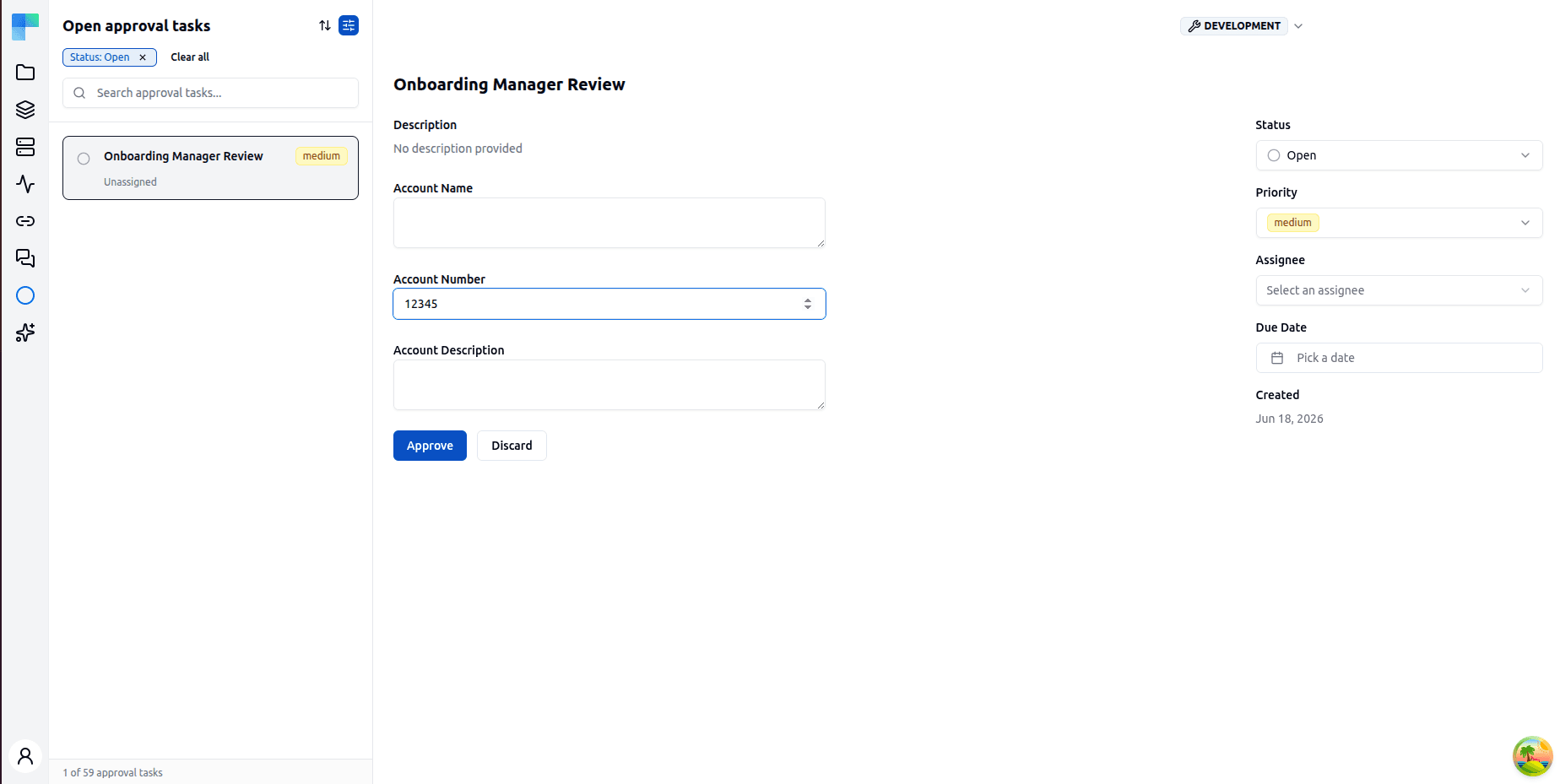 Approval Task