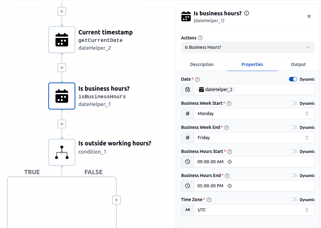 Business Hours Check
